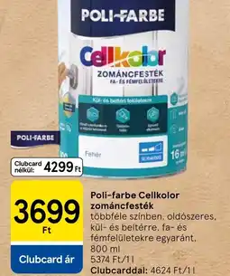 Tesco Poli-farbe Cellkolor zománcfesték ajánlat