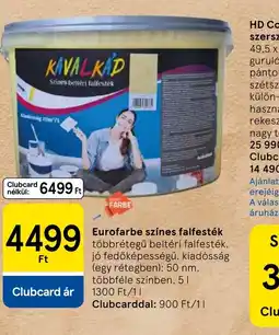 Tesco Eurofarbe azines falfesték ajánlat