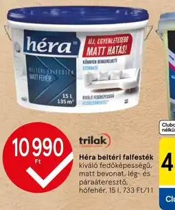 Tesco Héra beltéri falfesték ajánlat