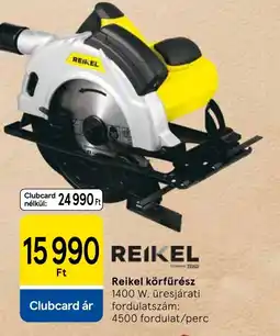 Tesco Reikel körfűrész ajánlat