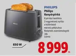 Lidl PHILIPS Kenyérpirító ajánlat