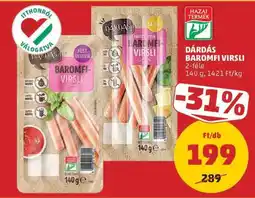 PENNY Dárdás Baromfi Virsli ajánlat