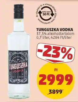 PENNY Tunguszka Vodka ajánlat