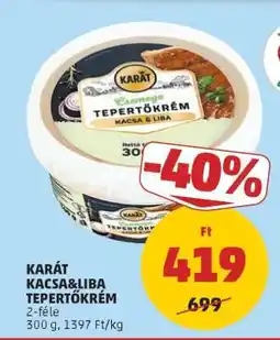 PENNY KARÁT KACSA & LIBA TEPERTŐKRÉM ajánlat