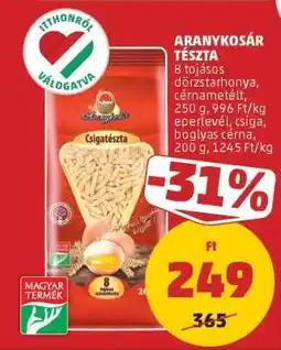 PENNY Aranykosár Tészta ajánlat