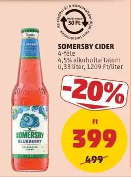 PENNY SOMERSBY Cider ajánlat
