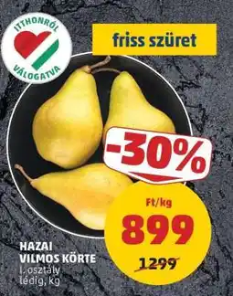 PENNY Hazai Vilmos Körte ajánlat