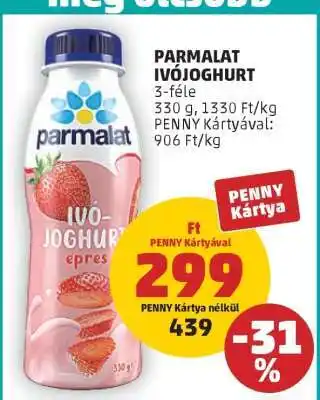 PENNY PARMALAT Ivójoghurt ajánlat