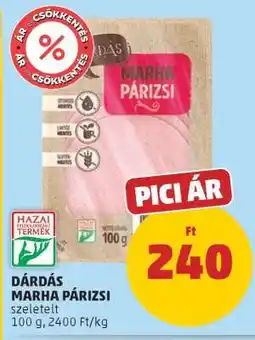 PENNY Dárdás Marha Párizsi ajánlat