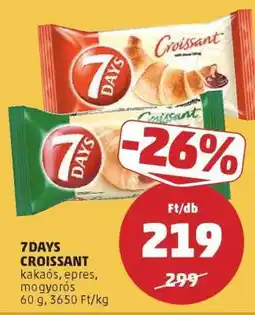 PENNY 7days croissant ajánlat