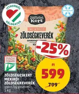 PENNY Zöldségeskert Mexikói Zöldségkeverék ajánlat