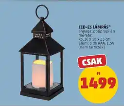PENNY LED-ES LÁMPÁS ajánlat
