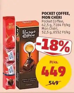 PENNY Pocket Coffee, Mon Chéri ajánlat