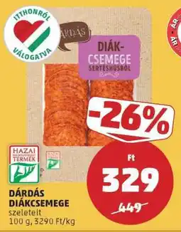 PENNY Dárdás Diákcsemege ajánlat