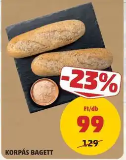 PENNY Korpás Bagett ajánlat