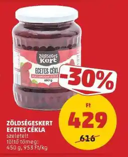 PENNY Zöldségeskert Ecetes Cékla ajánlat