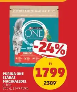 PENNY PURINA ONE SZÁRAZ MACSKAELED ajánlat
