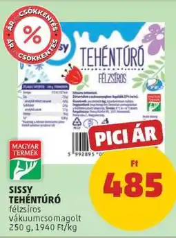 PENNY Sissy Tehéntúró ajánlat