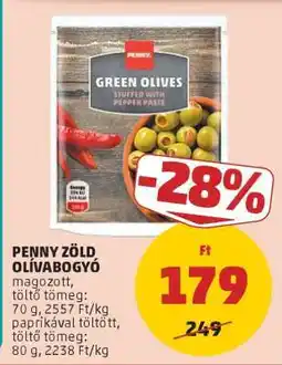 PENNY PENNY ZÖLD OLÍVABOGYÓ ajánlat