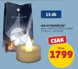 PENNY LED-es teamécses ajánlat