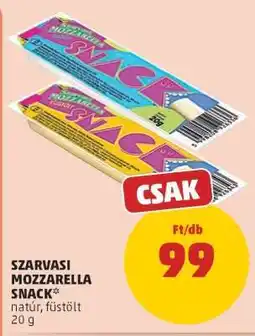 PENNY SZARVASI Mozzarella snack ajánlat