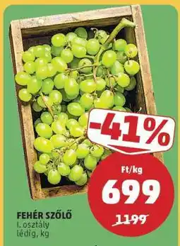 PENNY Fehér szőlő ajánlat