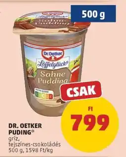 PENNY Dr. Oetker puding ajánlat