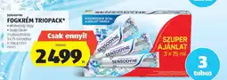ALDI Sensodyne Fogkrém Triopack ajánlat