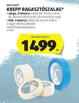 ALDI DECO CRAFT KREPP RAGASZTÓSZALAG ajánlat