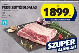 ALDI Friss sertésoldalas ajánlat