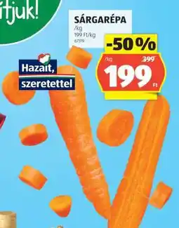ALDI Sárgarépa ajánlat