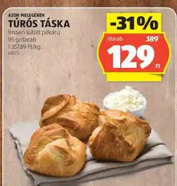 ALDI Túrós táska ajánlat