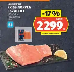 ALDI GOLDEN SEAFOOD Friss Norvég Lazacfilé ajánlat