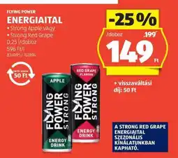 ALDI FLYING POWER ENERGIAITAL ajánlat