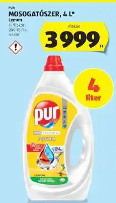 ALDI PUR MOSOGATÓSZER, 4 L ajánlat