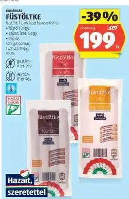 ALDI Kokárdás Füstöltke ajánlat