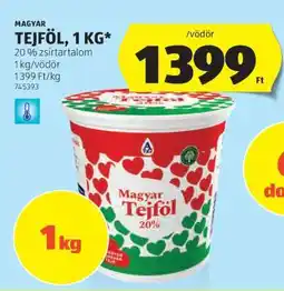 ALDI MAGYAR TEJFÖL, 1 KG ajánlat