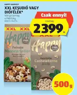 ALDI Happy Harvest XXL Kesudió vagy Diófélék ajánlat