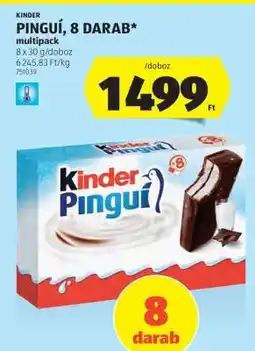 ALDI KINDER PINGUÍ, 8 DARAB ajánlat