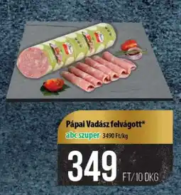 Coop Pápai Vadász felvágott ajánlat