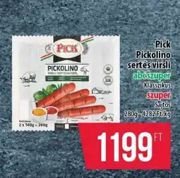 Coop Pick Pickolino sertés virsli ajánlat