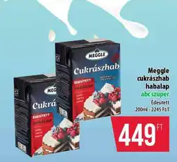 Coop Meggle cukrászhab ajánlat
