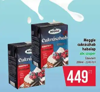 Coop Meggle cukrászhab ajánlat