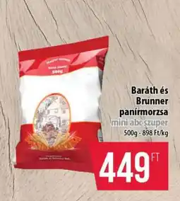 Coop Baráth és Brunner panírmorzsa mini abcszuper ajánlat