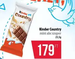 Coop Kinder Country ajánlat