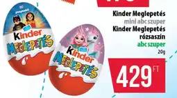 Coop KINDER Meglepetés ajánlat