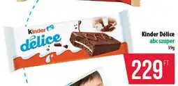 Coop KINDER Delice ajánlat
