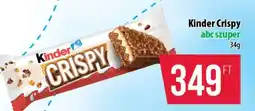 Coop Kinder Crispy ajánlat