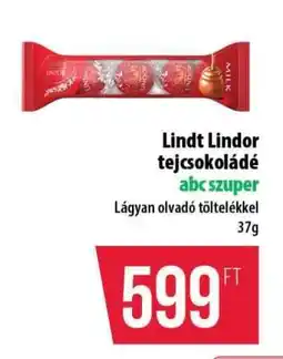 Coop Lindt Lindor tejcsokoládé ajánlat