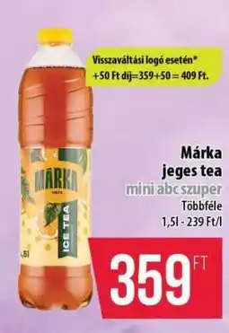 Coop Márka jeges tea ajánlat